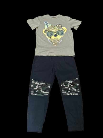Money on my mind 2 PC pants set