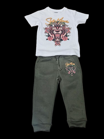 Self made 2Pc pants set