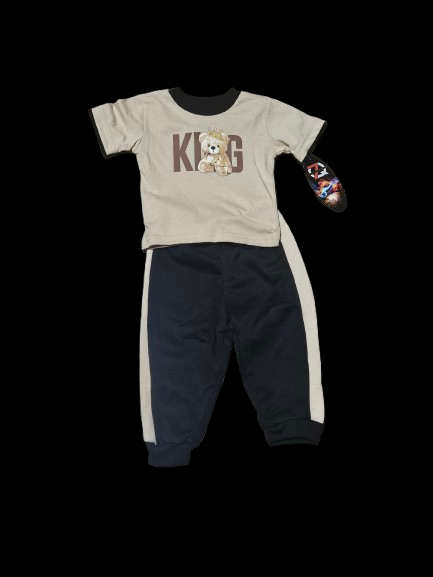 King 2 PC pants set