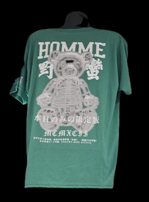Fresh laundry homme xray bear shirt